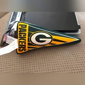 New Green Bay Packers Pennant Plush Good Stuff NFL Licensed Collectors Fan gear